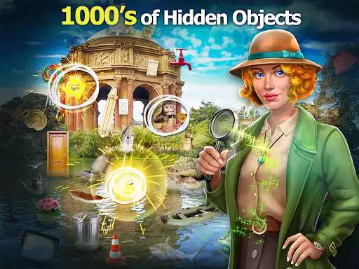 Screening Object Games Hidden Objects World Travel online game with UptoPlay