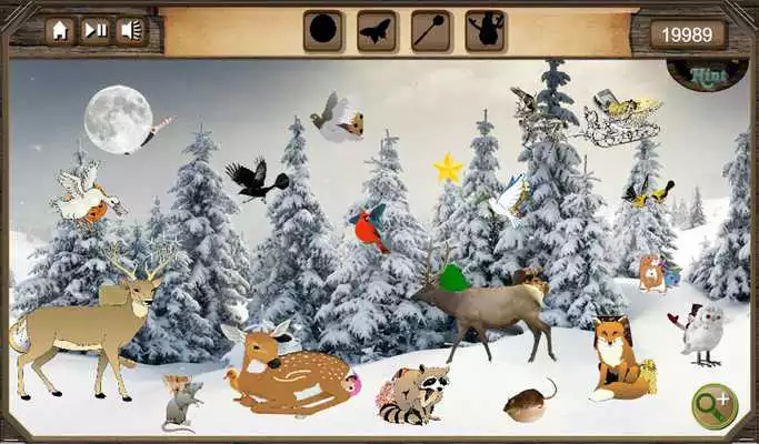 Play Hidden Object Winter Forest