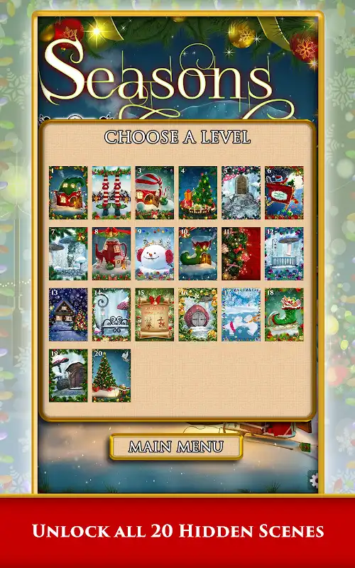 Play Hidden Scenes Seasons Greeting