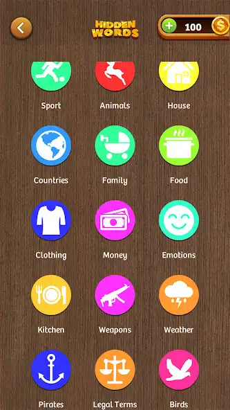 Play Hidden Words - Word Search as an online game Hidden Words - Word Search with UptoPlay