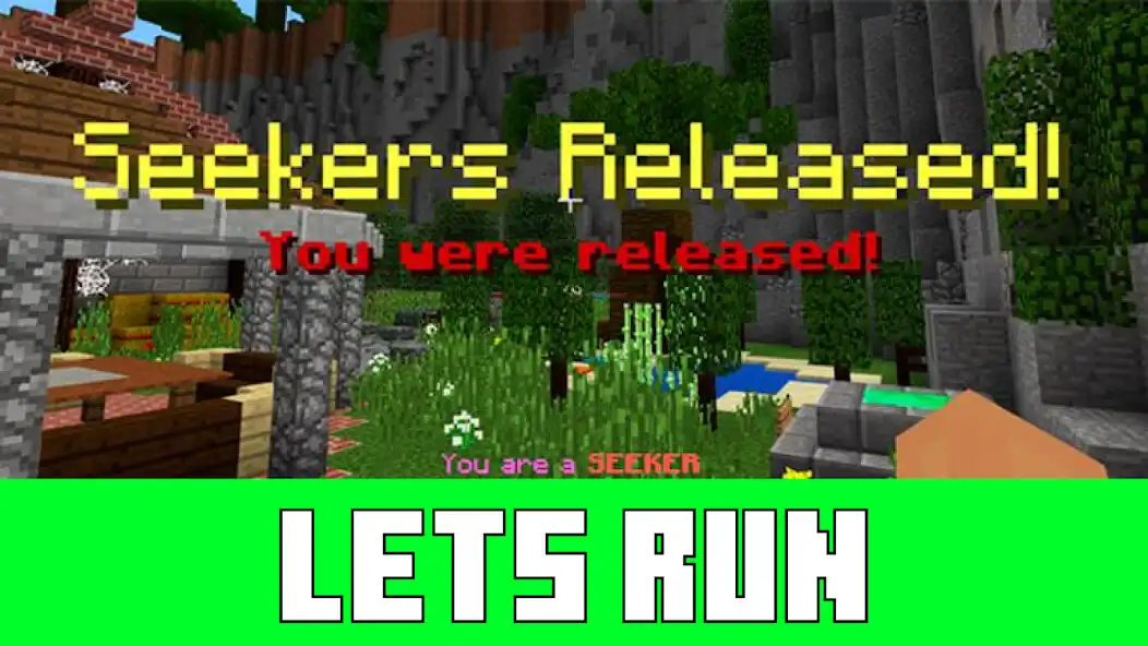 Play Hide and Seek for Minecraft as an online game Hide and Seek for Minecraft with UptoPlay