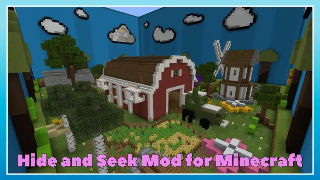 Play Hide and Seek Mod Minecraft as an online game Hide and Seek Mod Minecraft with UptoPlay