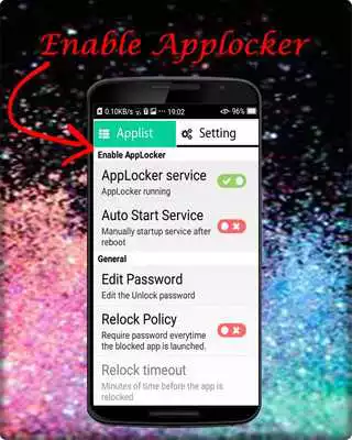 Play Hide apps or lock
