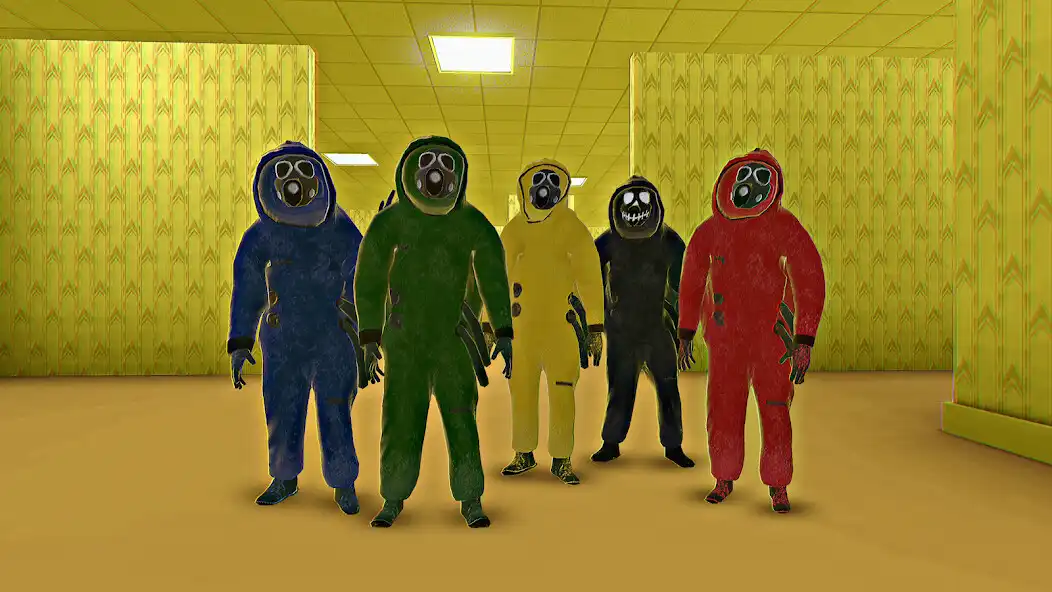 Play Hide in The Backrooms Nextbots as an online game Hide in The Backrooms Nextbots with UptoPlay
