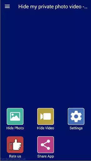 Play Hide my private photo video -Vault