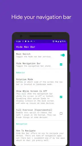 Play Hide Navigation Bar  and enjoy Hide Navigation Bar with UptoPlay