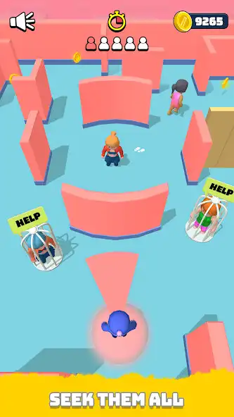 Play Hide N Seek Challenge as an online game Hide N Seek Challenge with UptoPlay