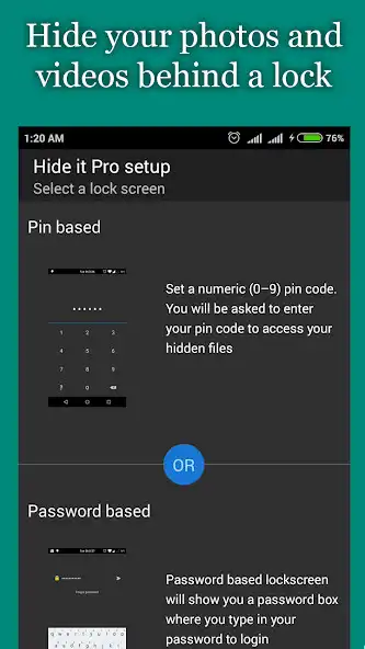 Play Hide Photos, Video and App Loc  and enjoy Hide Photos, Video and App Loc with UptoPlay