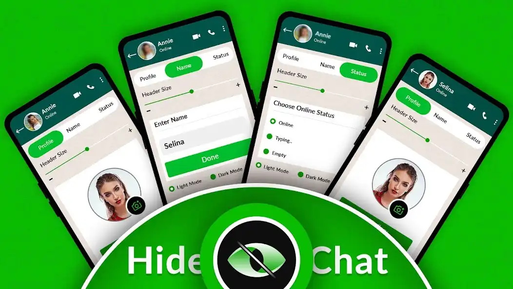Play Hide WA Chat, Contacts: Unseen  and enjoy Hide WA Chat, Contacts: Unseen with UptoPlay