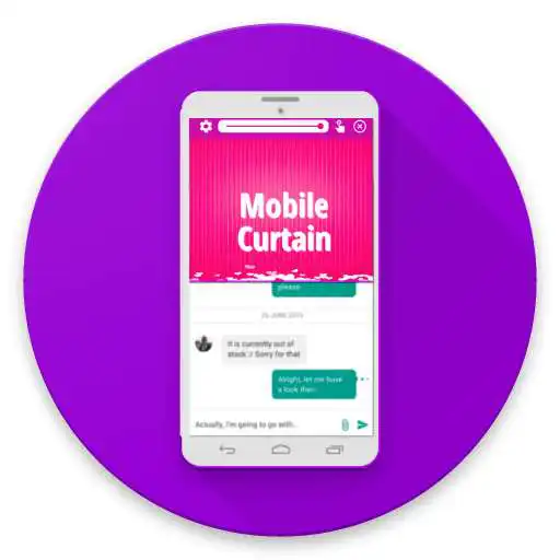 Free play online Hide Whatsapp Chat by Mobile Curtain Mask Chat Pro  APK