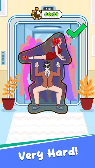 Play Hiding Party:Cool Pose as an online game Hiding Party:Cool Pose with UptoPlay
