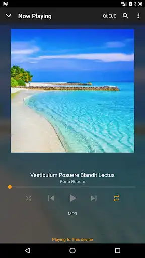 Play Hi-Fi Cast - Music Player as an online game Hi-Fi Cast - Music Player with UptoPlay