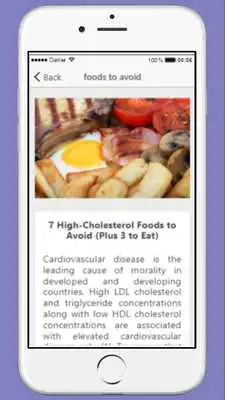 Play High Cholesterol Foods