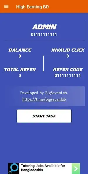 Play High Earning BD as an online game High Earning BD with UptoPlay