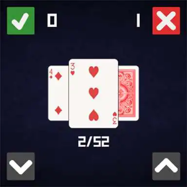 Play Higher Lower Card Game - Wear as an online game Higher Lower Card Game - Wear with UptoPlay