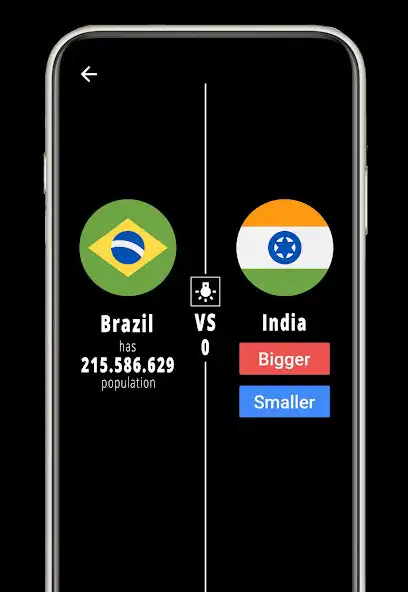 Play Higher or Lower : Population as an online game Higher or Lower : Population with UptoPlay