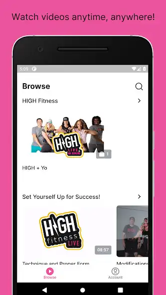 Play HIGH Fitness LIVE + OnDemand  and enjoy HIGH Fitness LIVE + OnDemand with UptoPlay