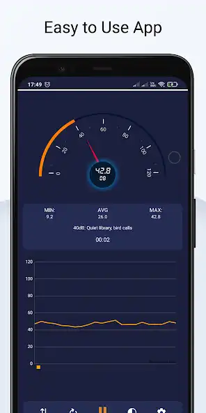 Play High Frequency Sound Meter App  and enjoy High Frequency Sound Meter App with UptoPlay
