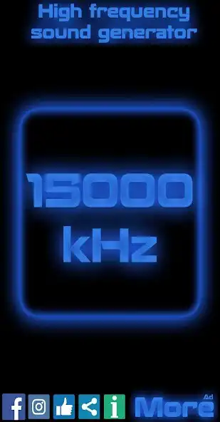 Play High frequency sound simulator as an online game High frequency sound simulator with UptoPlay