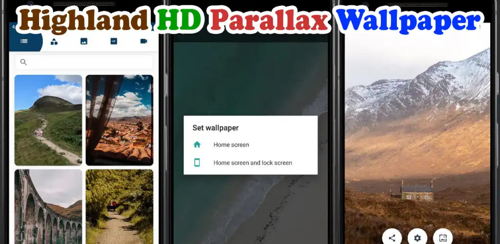 Play Highland HD Parallax Wallpaper as an online game Highland HD Parallax Wallpaper with UptoPlay