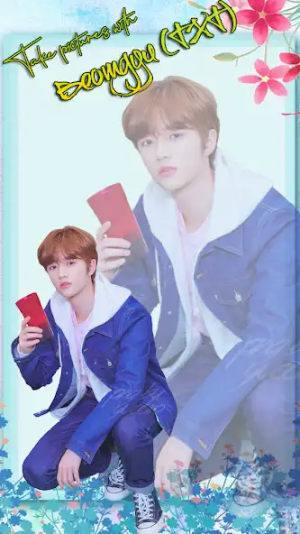Play High quality selfie with Beomgyu (TXT) as an online game High quality selfie with Beomgyu (TXT) with UptoPlay