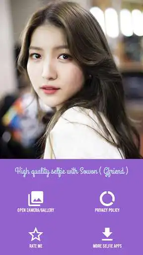 Play High quality selfie with Sowon ( Gfriend ) as an online game High quality selfie with Sowon ( Gfriend ) with UptoPlay