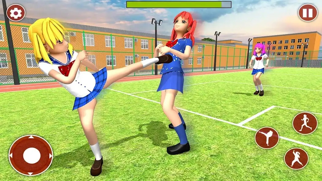 Play High School Anime Girl Life 3D as an online game High School Anime Girl Life 3D with UptoPlay