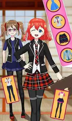Play High School Anime Prom Dress Up