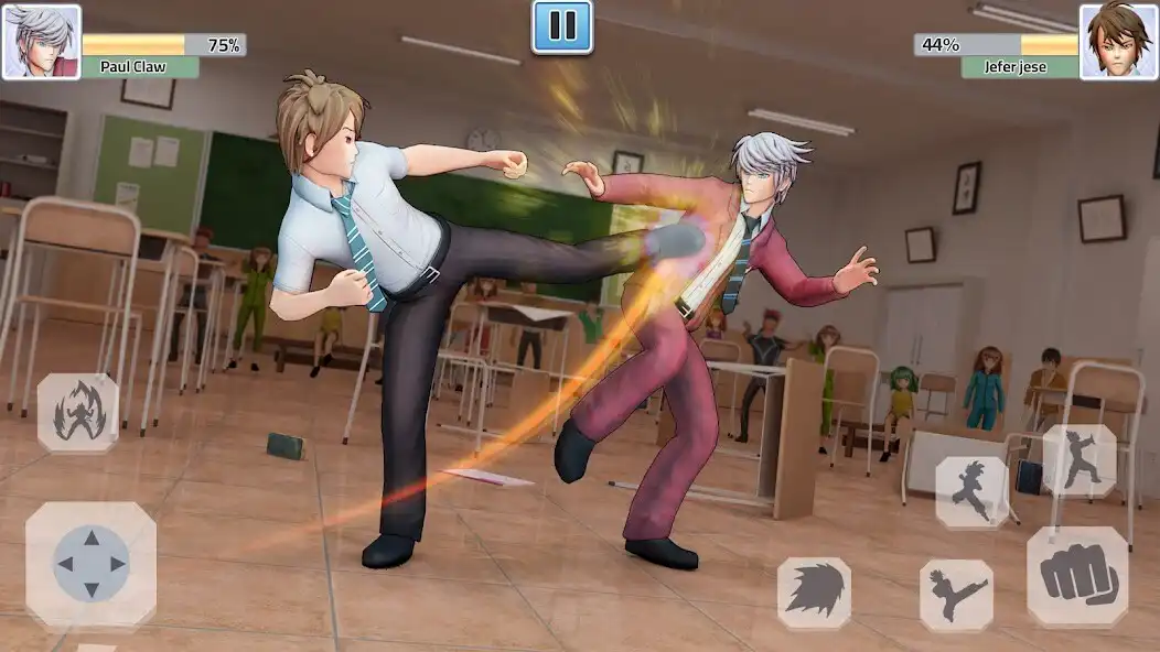 Play High School Bully Gang Fight  and enjoy High School Bully Gang Fight with UptoPlay