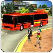 Free play online High School Bus : City Traffic Simulator APK