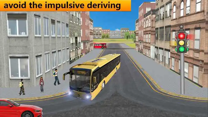 Play High School Bus : City Traffic Simulator