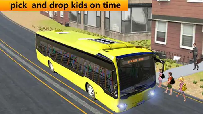 Play High School Bus : City Traffic Simulator