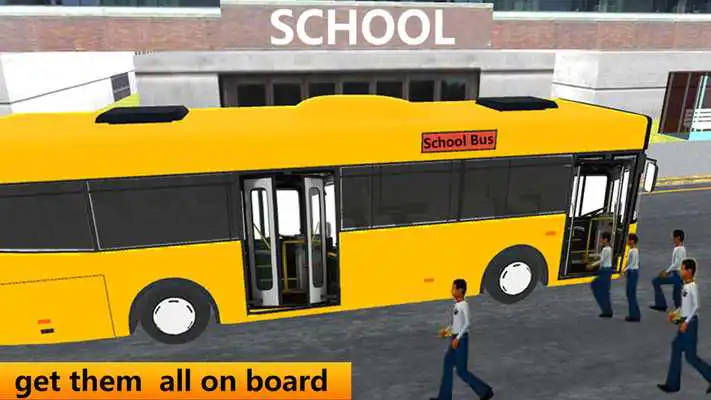 Play High School Bus : City Traffic Simulator