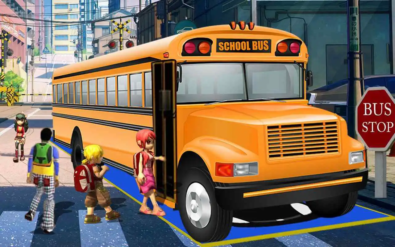 Play High School Bus Driving 2019