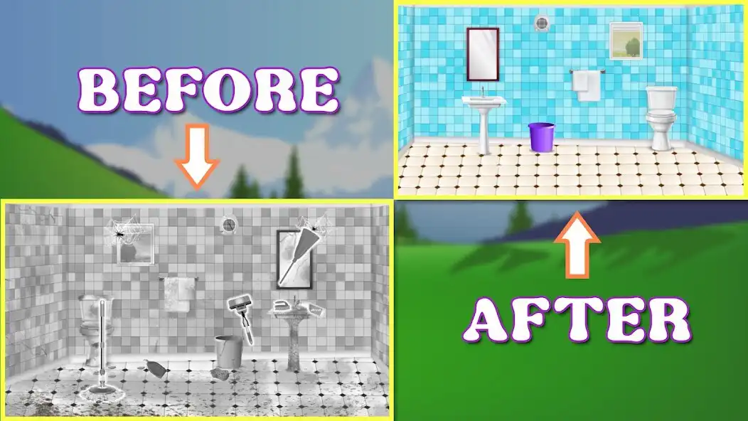 Play High School Cleaning Games as an online game High School Cleaning Games with UptoPlay