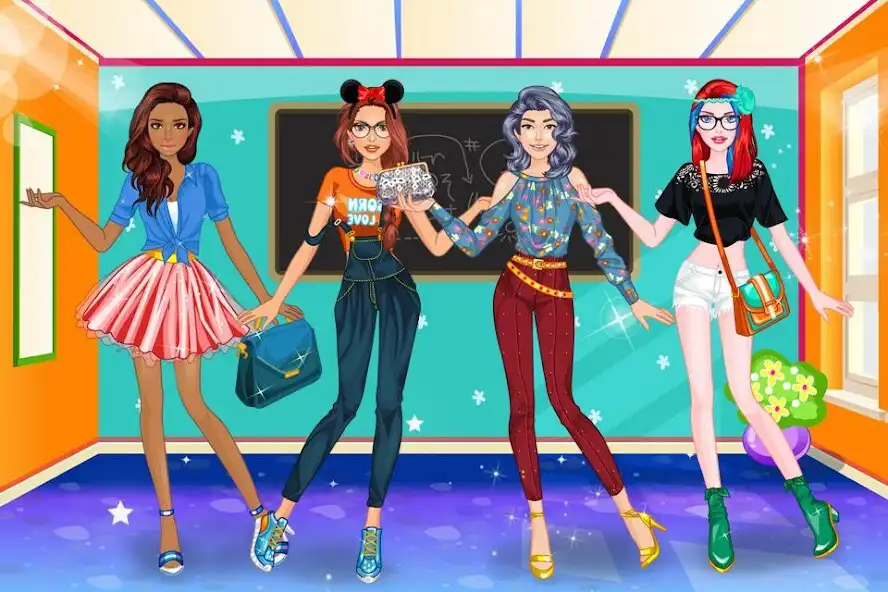 Play High School Dress Up For Girls  and enjoy High School Dress Up For Girls with UptoPlay