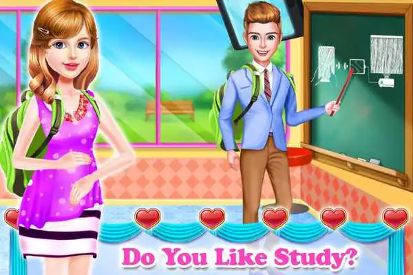 Play High School Flirting Love Date