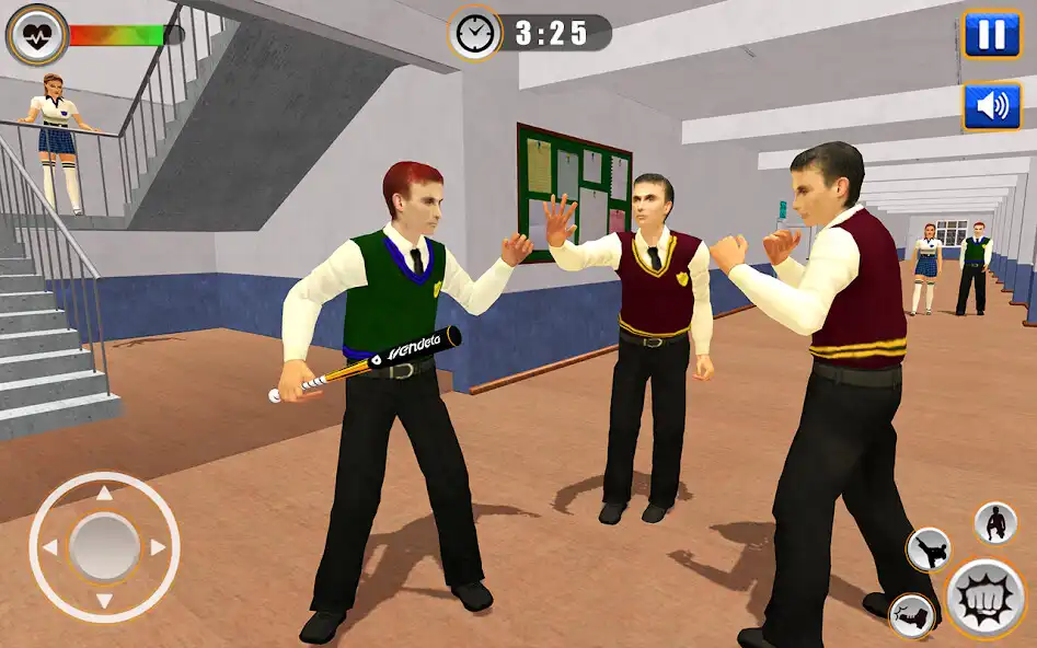 Play High School Gangster Life: Fighting Revenge  and enjoy High School Gangster Life: Fighting Revenge with UptoPlay