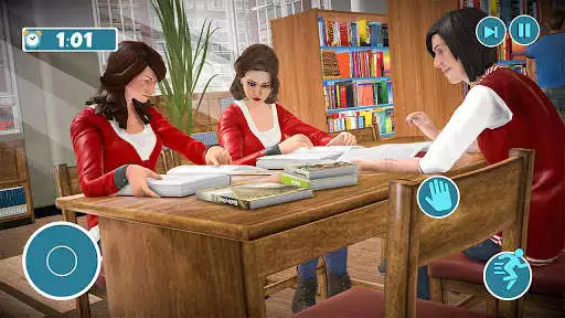 Play High School Girl Life- School Simulator Games as an online game High School Girl Life- School Simulator Games with UptoPlay