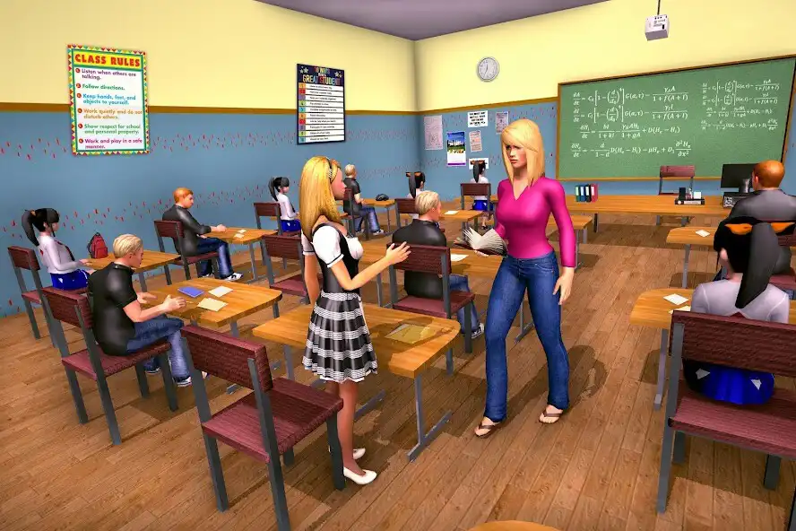 Play High School Girl Sim Life Game  and enjoy High School Girl Sim Life Game with UptoPlay