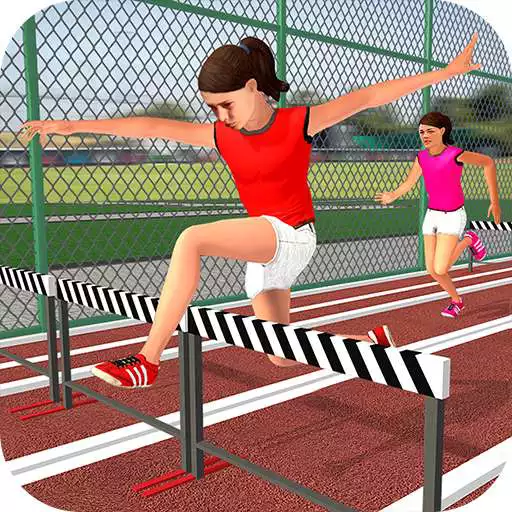 Free play online High School Girl Virtual Sports Day Game For Girls APK