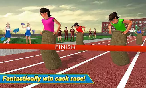 Play High School Girl Virtual Sports Day Game For Girls