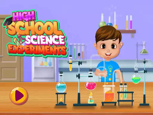 Play High School Lab Science Experiments as an online game High School Lab Science Experiments with UptoPlay
