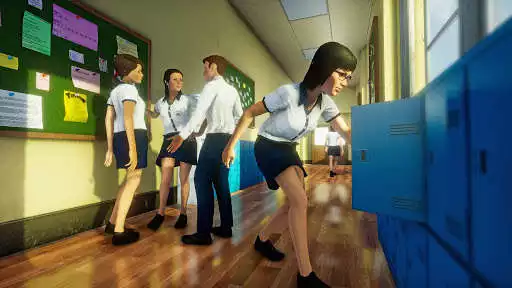 Play High School Life : School Game as an online game High School Life : School Game with UptoPlay