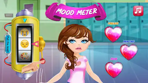 Play High School Moody Girl: Dress Up Cooking  Drawing as an online game High School Moody Girl: Dress Up Cooking  Drawing with UptoPlay
