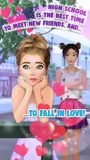 Play Highschool Romance - Love Story Games