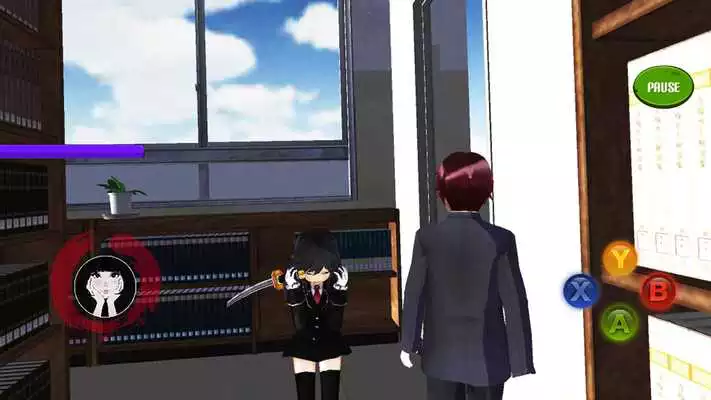 Play High School Senpai Love Simulator