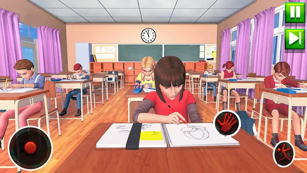 Play High School Teacher Simulator- Virtual School Game  and enjoy High School Teacher Simulator- Virtual School Game with UptoPlay