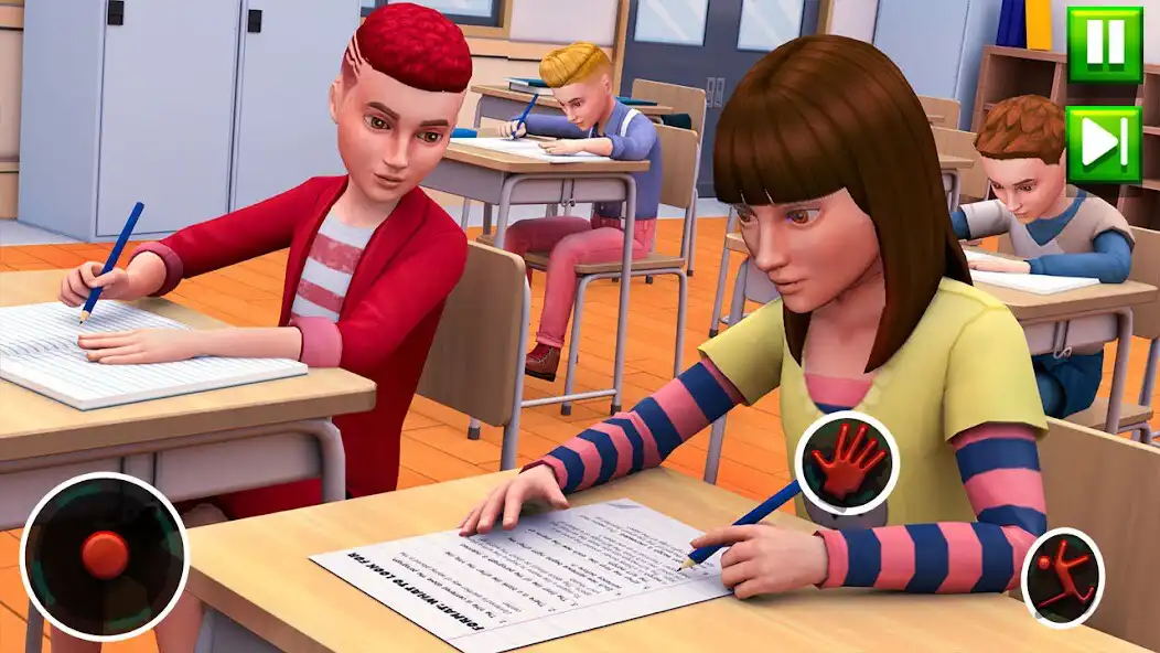 Play High School Teacher Simulator- Virtual School Game as an online game High School Teacher Simulator- Virtual School Game with UptoPlay