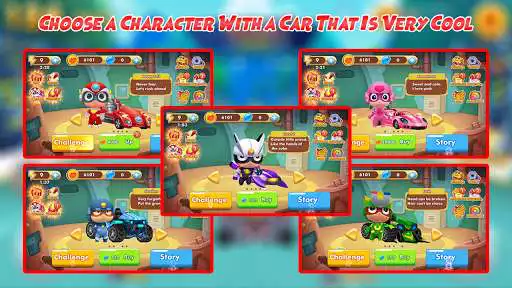 Play High Speed Super Power Kart Car Racing Battle as an online game High Speed Super Power Kart Car Racing Battle with UptoPlay